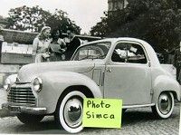 Cliquez ici pour consulter la fiche dtaill de   SIMCA SIX SUR LES QUAIS   PHOTO 